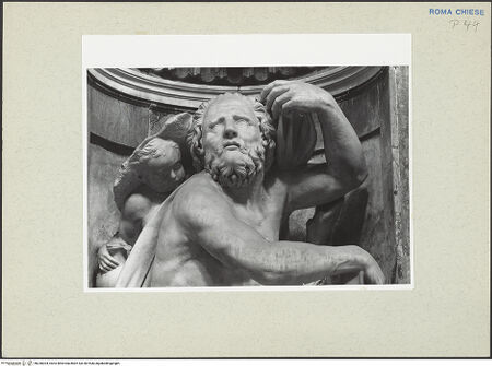 Vorderseite von Courtauld Institute [https://www.deutsche-digitale-bibliothek.de/content/lizenzen/rv-ez/] Elias - Detail: Kopf, bh230304_recto. Foto.