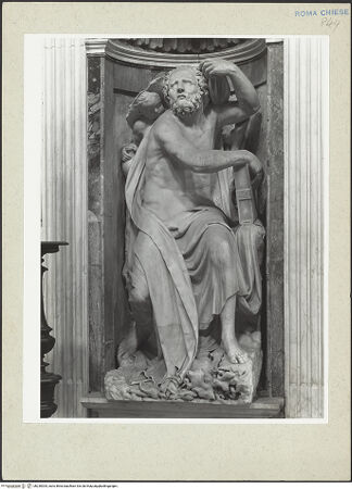 Vorderseite von Courtauld Institute [https://www.deutsche-digitale-bibliothek.de/content/lizenzen/rv-ez/] Elias - Gesamtansicht, Nahaufnahme, bh230305_recto. Foto.