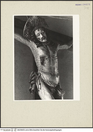 Vorderseite von Courtauld Institute [https://www.deutsche-digitale-bibliothek.de/content/lizenzen/rv-ez/] Kruzifix - Detail, bh230429_recto. Foto.