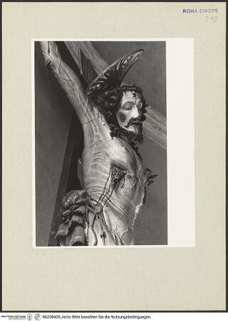 Vorderseite von Courtauld Institute [https://www.deutsche-digitale-bibliothek.de/content/lizenzen/rv-ez/] Kruzifix - Detail, bh230430_recto. Foto.