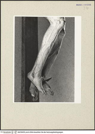 Vorderseite von Courtauld Institute [https://www.deutsche-digitale-bibliothek.de/content/lizenzen/rv-ez/] Kruzifix - Detail, bh230433_recto. Foto.