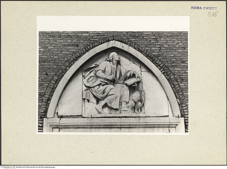 Vorderseite von Courtauld Institute [https://www.deutsche-digitale-bibliothek.de/content/lizenzen/rv-ez/] Relief: Johannes Evangelista - , bh230436_recto. Foto.