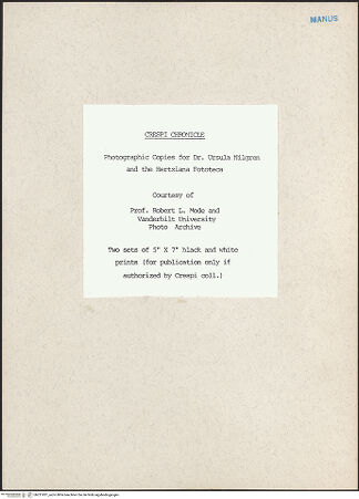 Vorderseite von bh231831_recto