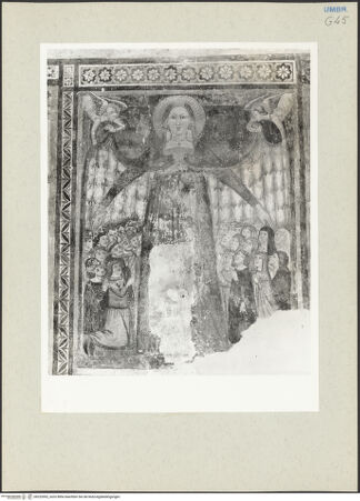 Vorderseite von Getty Research Institute [https://www.deutsche-digitale-bibliothek.de/content/lizenzen/rv-ez/] Schutzmantelmadonna - Gesamtansicht, bh232002_recto. Foto: Hutzel, Max.