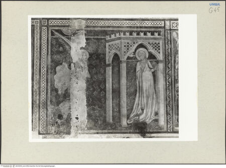 Vorderseite von Getty Research Institute [https://www.deutsche-digitale-bibliothek.de/content/lizenzen/rv-ez/] Verkündigung an Maria - Gesamtansicht, bh232003_recto. Foto: Hutzel, Max.