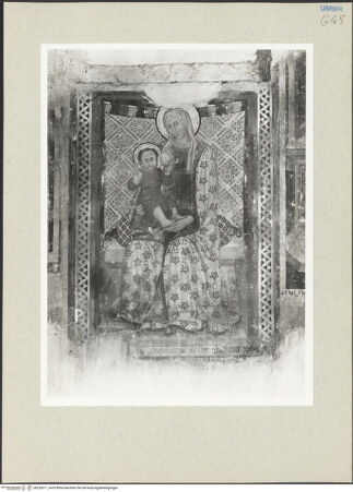Vorderseite von Getty Research Institute [https://www.deutsche-digitale-bibliothek.de/content/lizenzen/rv-ez/] Madonna del Latte - Gesamtansicht, bh232011_recto. Foto: Hutzel, Max.