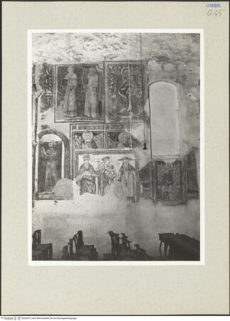 Vorderseite von Getty Research Institute [https://www.deutsche-digitale-bibliothek.de/content/lizenzen/rv-ez/] Santa Maria - Rechte Langhauswand, östlicher Abschnitt, Teilansicht, bh232019_recto. Foto: Hutzel, Max.