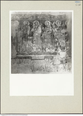 Vorderseite von Getty Research Institute [https://www.deutsche-digitale-bibliothek.de/content/lizenzen/rv-ez/] Prozession und Heilige - Mittlerer Abschnitt, bh232031_recto. Foto: Hutzel, Max.