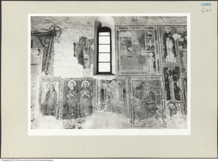 Vorderseite von Getty Research Institute [https://www.deutsche-digitale-bibliothek.de/content/lizenzen/rv-ez/] Heiligendarstellungen - Teilansicht, bh232036_recto. Foto: Hutzel, Max.