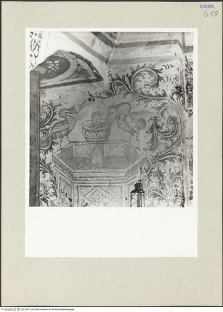 Vorderseite von Getty Research Institute [https://www.deutsche-digitale-bibliothek.de/content/lizenzen/rv-ez/] Ausmalung der SakristeiLebensbrunnen - Gesamtansicht, bh232057_recto. Foto: Hutzel, Max.