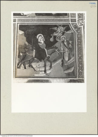 Vorderseite von Getty Research Institute [https://www.deutsche-digitale-bibliothek.de/content/lizenzen/rv-ez/] Szenen aus dem Leben Mariens und Christi, Heilige und ProphetenDie Flucht nach Ägypten - Rechte Seite, Detail: drei Propheten (Ezechiel, Jona und Joel), bh232070_recto. Foto: Hutzel, Max.