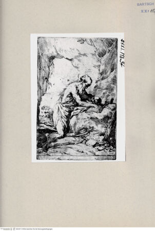 Vorderseite von Bibliotheca Hertziana [http://creativecommons.org/publicdomain/mark/1.0/] Heiliger Hieronymus - , bh232114. Foto.