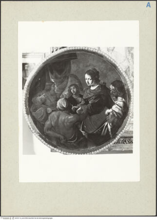 Vorderseite von Bibliotheca Hertziana [http://creativecommons.org/publicdomain/mark/1.0/] Heiliger Hieronymus - , bh232114_recto. Foto.