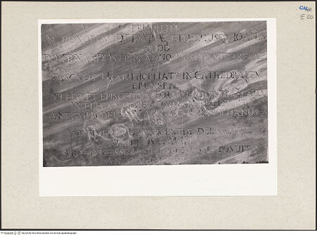 Vorderseite von Pedicini, Luciano [https://www.deutsche-digitale-bibliothek.de/content/lizenzen/rv-ez/] Gesamtansicht, bh232428_recto. Foto: Pedicini, Luciano.