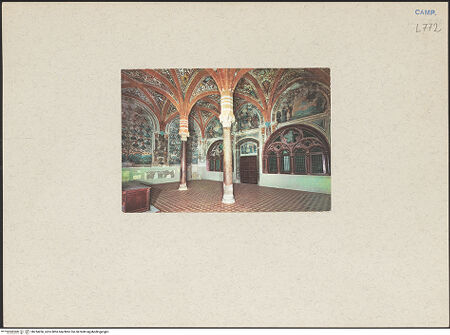 Vorderseite von unbekannt [https://www.deutsche-digitale-bibliothek.de/content/lizenzen/rv-ez/] San Lorenzo Maggiore, Convento - Innenraum, bh234266_recto. Foto.