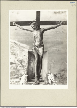 Vorderseite von Getty Research Institute [https://www.deutsche-digitale-bibliothek.de/content/lizenzen/rv-ez/] Kruzifix - Gesamtansicht, bh234891_recto. Foto: Hutzel, Max.