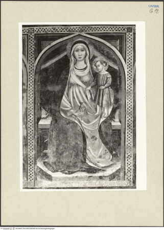 Vorderseite von Getty Research Institute [https://www.deutsche-digitale-bibliothek.de/content/lizenzen/rv-ez/] Thronende Madonna mit Ähren (Madonna delle spighe) - Gesamtansicht, bh234895_recto. Foto: Hutzel, Max.