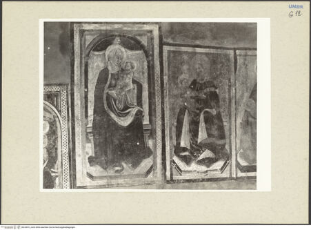 Vorderseite von Getty Research Institute [https://www.deutsche-digitale-bibliothek.de/content/lizenzen/rv-ez/] Thronende Madonna - Gesamtansicht (rechts: Madonna dell'Ave Maria, 1521), bh234912_recto. Foto: Hutzel, Max.