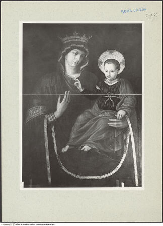 Vorderseite von unbekannt [https://www.deutsche-digitale-bibliothek.de/content/lizenzen/rv-ez/] Maria mit Kind - , bh236278_recto. Foto: Hutzel, Max.