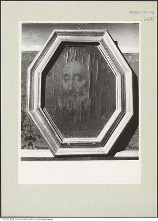 Vorderseite von unbekannt [https://www.deutsche-digitale-bibliothek.de/content/lizenzen/rv-ez/] Porträt des Kardinals Cesare Baronio - mit Rahmung, bh236287_recto. Foto: Hutzel, Max.