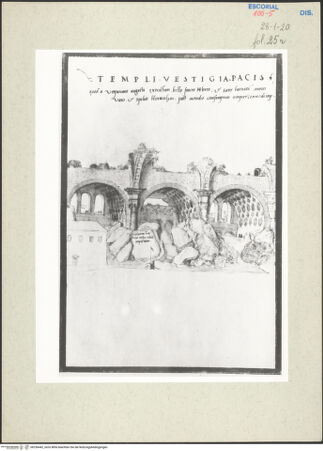 Vorderseite von Bibliotheca Hertziana [http://creativecommons.org/publicdomain/mark/1.0/] Desenhos das antigualhasRom, Maxentiusbasilika - , bh236442_recto. Foto.