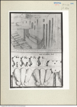 Vorderseite von Bibliotheca Hertziana [http://creativecommons.org/publicdomain/mark/1.0/] Desenhos das antigualhasNeapel, Castel Sant'Elmo - , bh236488_recto. Foto.