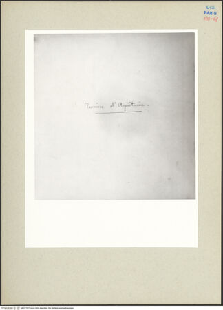 Vorderseite von bh237387_recto