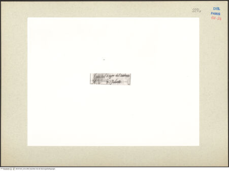 Vorderseite von bh237424_recto