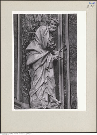 Vorderseite von Pedicini, Luciano [https://www.deutsche-digitale-bibliothek.de/content/lizenzen/rv-ez/] Heiliger Petrus - Gesamtansicht, bh238843_recto. Foto: Pedicini, Luciano.