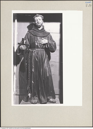 Vorderseite von Pedicini, Luciano [https://www.deutsche-digitale-bibliothek.de/content/lizenzen/rv-ez/] Franz von Assisi - Gesamtansicht, bh238854_recto. Foto: Pedicini, Luciano.