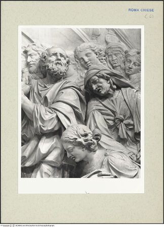 Vorderseite von Hutzel, Max [https://www.deutsche-digitale-bibliothek.de/content/lizenzen/rv-ez/] Tod des heiligen Alexius, Papst Sixtus III. mit Euphemianus darstellend - Detail: Eltern und Ehefrau des heiligen Alexius, bh238883_recto. Foto: Hutzel, Max.