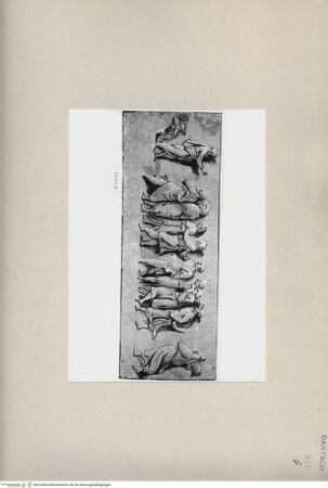 Vorderseite von Bibliotheca Hertziana [http://creativecommons.org/publicdomain/mark/1.0/] Heiliger Petrus und die Evangelisten - , bh239964. Foto.