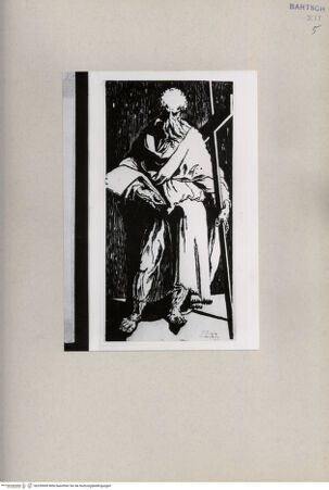 Vorderseite von Bibliotheca Hertziana [http://creativecommons.org/publicdomain/mark/1.0/] Heiliger Philippus - , bh239969. Foto.