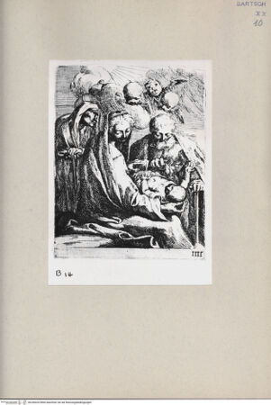 Vorderseite von Bibliotheca Hertziana [http://creativecommons.org/publicdomain/mark/1.0/] Heilige Familie, Anna - , bh240020. Foto.