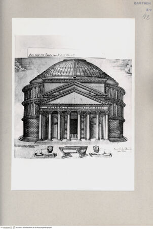 Vorderseite von Bibliotheca Hertziana [http://creativecommons.org/publicdomain/mark/1.0/] ... - , bh240061. Foto.