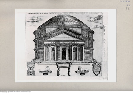 Vorderseite von Bibliotheca Hertziana [http://creativecommons.org/publicdomain/mark/1.0/] ... - , bh240062. Foto.