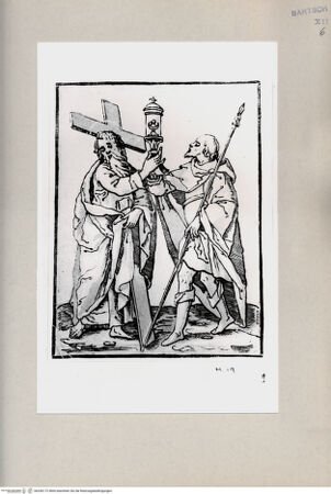 Vorderseite von Bibliotheca Hertziana [http://creativecommons.org/publicdomain/mark/1.0/] Heiliger Philippus und heiliger Matthäus - , bh240172. Foto.