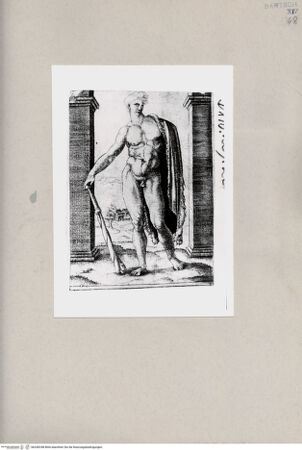 Vorderseite von Bibliotheca Hertziana [http://creativecommons.org/publicdomain/mark/1.0/] Herkules - , bh240248. Foto.