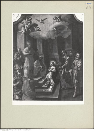 Vorderseite von Sopr. BAS NA [https://www.deutsche-digitale-bibliothek.de/content/lizenzen/rv-ez/] Darbringung Marias im Tempel - Gesamtansicht, bh240510_recto. Foto.