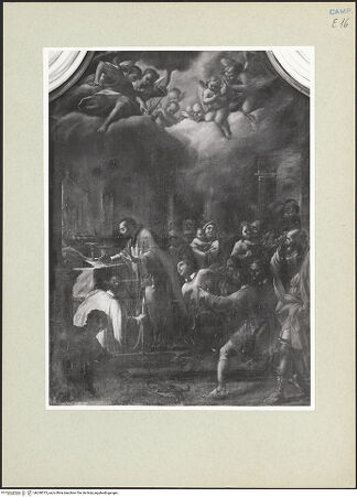 Vorderseite von Sopr. BAS NA [https://www.deutsche-digitale-bibliothek.de/content/lizenzen/rv-ez/] Messe des heiligen Karl Borromäus - Gesamtansicht, bh240513_recto. Foto.