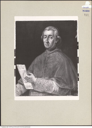 Vorderseite von Sopr. BAS NA [https://www.deutsche-digitale-bibliothek.de/content/lizenzen/rv-ez/] Portrait des Kardinals Fabrizio Ruffo - Gesamtansicht, bh240573_recto. Foto.