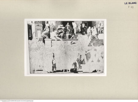 Vorderseite von  [http://creativecommons.org/publicdomain/mark/1.0/] Der Raub der Sabinerinnen - , bh240906. Foto.