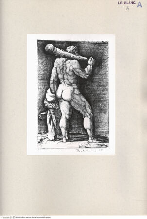 Vorderseite von  [http://creativecommons.org/publicdomain/mark/1.0/] Herkules mit der Keule (Rückenansicht) - , bh240916. Foto.