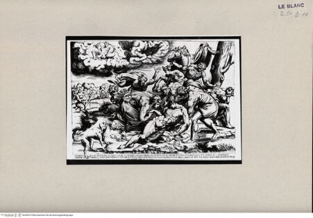 Vorderseite von  [http://creativecommons.org/publicdomain/mark/1.0/] Der Tod des Meleager - , bh240919. Foto.