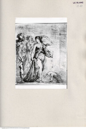 Vorderseite von  [http://creativecommons.org/publicdomain/mark/1.0/] Salome mit dem Haupt Johannes des Täufers - , bh240944. Foto.