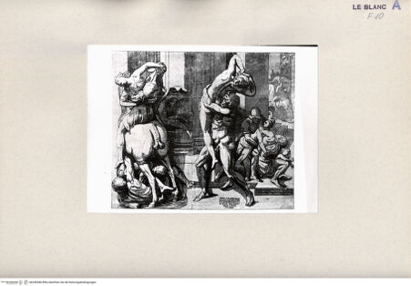 Vorderseite von  [http://creativecommons.org/publicdomain/mark/1.0/] Der Raub der Sabinerinnen - , bh240948. Foto.