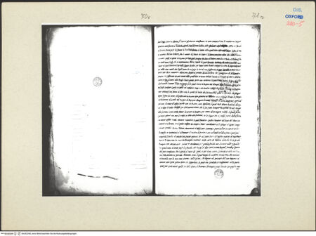 Vorderseite von Kunsthistorisches Institut der Universität Wien [https://www.deutsche-digitale-bibliothek.de/content/lizenzen/rv-ez/] Ms. Canon. Ital. 138: Pirro Ligorio, Libri delle AntichitàLeerseite und Textseite - 70 v & 71 r, bh242260_recto. Foto.