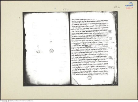 Vorderseite von Kunsthistorisches Institut der Universität Wien [https://www.deutsche-digitale-bibliothek.de/content/lizenzen/rv-ez/] Ms. Canon. Ital. 138: Pirro Ligorio, Libri delle AntichitàLeerseite und Textseite - 67 v & 68 r, bh242263_recto. Foto.