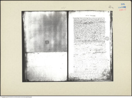 Vorderseite von Kunsthistorisches Institut der Universität Wien [https://www.deutsche-digitale-bibliothek.de/content/lizenzen/rv-ez/] Ms. Canon. Ital. 138: Pirro Ligorio, Libri delle AntichitàLeerseite und Textseite - 61 v & 62 r, bh242269_recto. Foto.