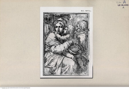 Vorderseite von  [http://creativecommons.org/publicdomain/mark/1.0/] Die Heilige Familie - , bh244343. Foto.